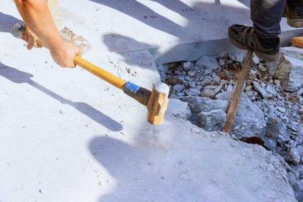 Concrete Pavement Demolition in South Bend