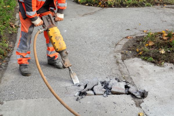 Concrete Sidewalk Removal in South Bend