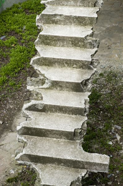Concrete Steps Demolition in South Bend